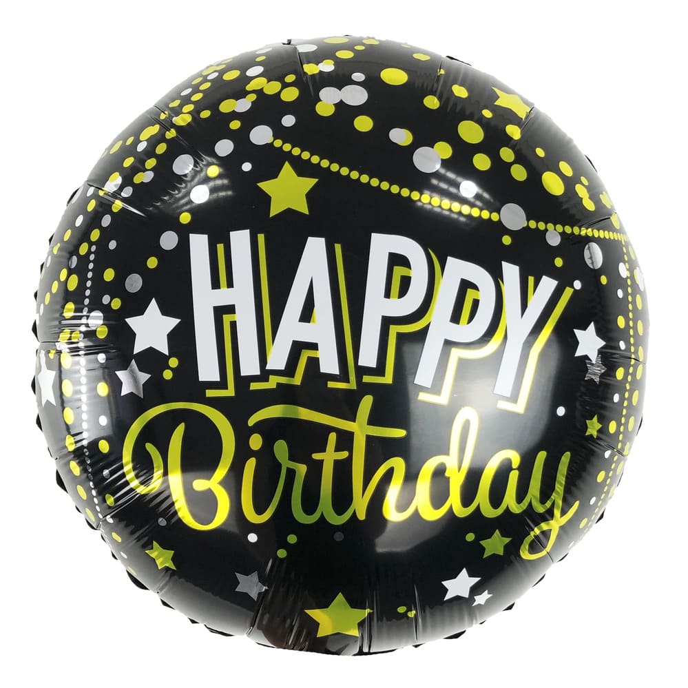 Фольгована кулька "Happy Birthday"