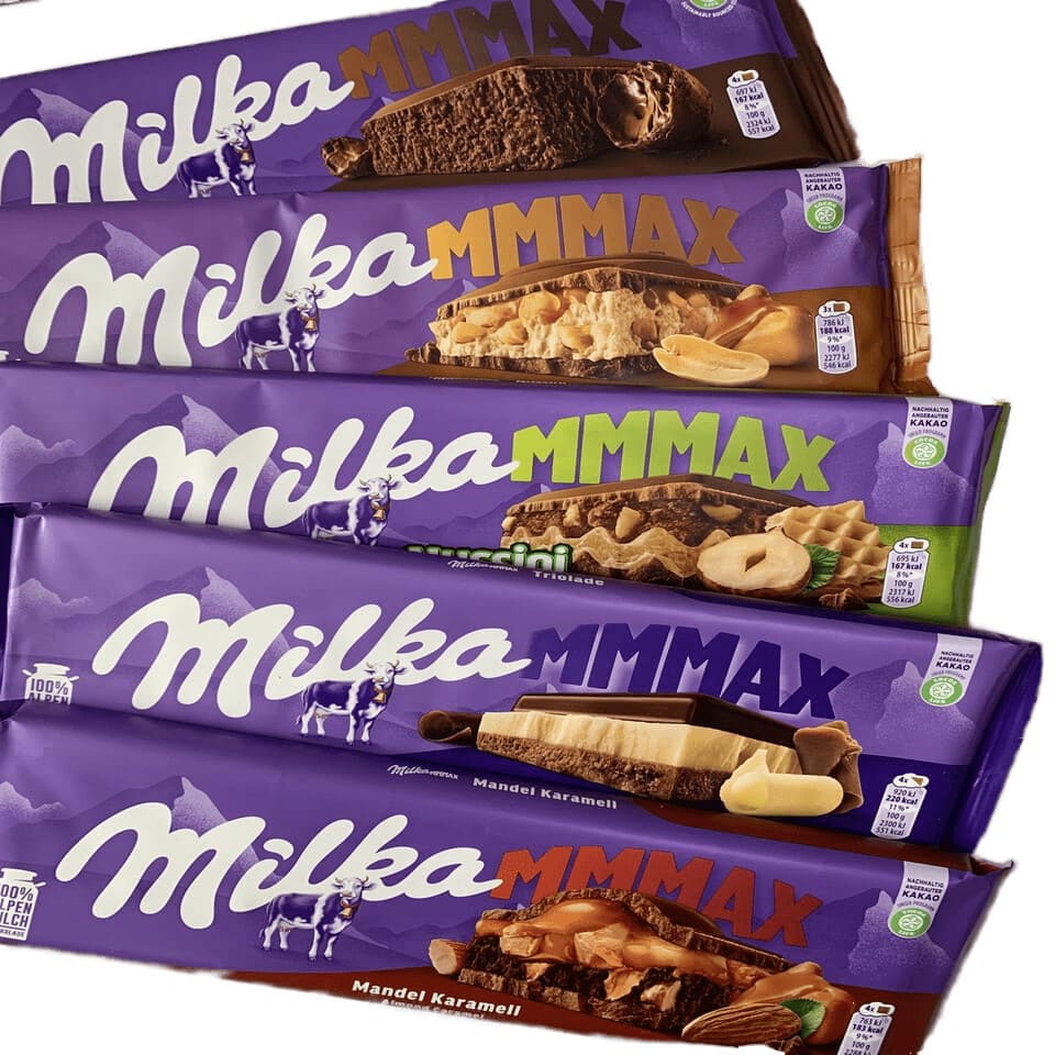 Шоколад "MILKA MMMAX" в асортименті 300г