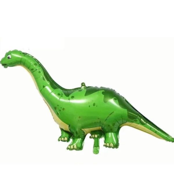 Фольгована кулька "Динозавр" зелений