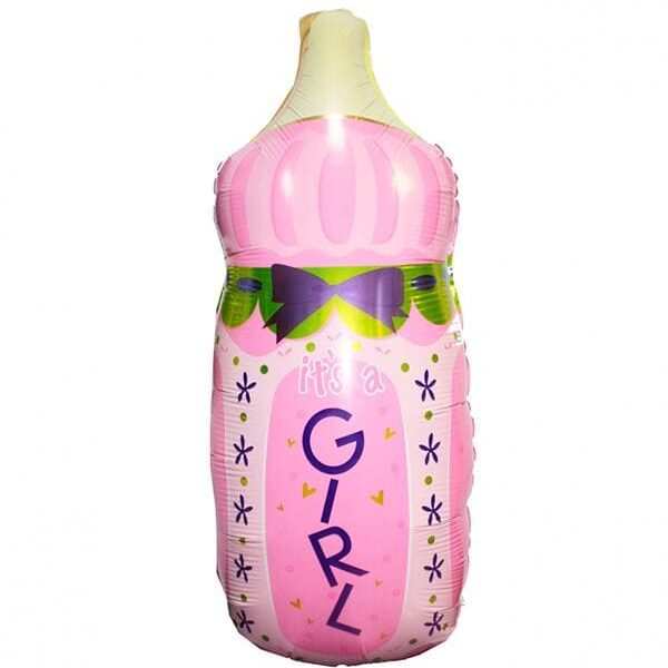 Фольгована куля Пляшка з надписом "GIRL"