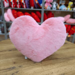 Рожеве плюшеве сердечко 40 см