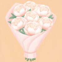 a-bouquet-of-7-deep-pink-peonies-in-pink-packaging a-bouquet-of-7-deep-pink-peonies-in-pink-packaging