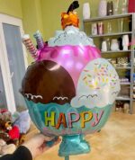 Фольгована кулька “Happy Birthday” морозиво
