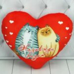 Подушка з котиками