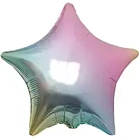 Фольгована кулька Зірка | Омбре
