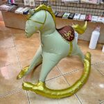 Фольгована кулька стоячка “Коник-гойдалка”