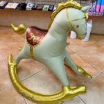 Фольгована кулька стоячка “Коник-гойдалка”