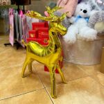 Фольгована кулька стоячка “Олень”