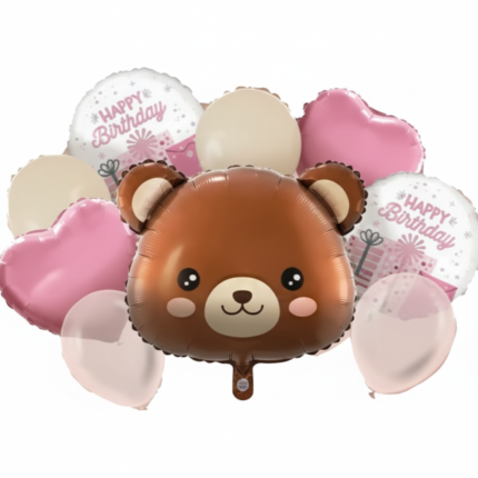 Повітряні кулі з ведмедиком для свята