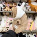 М’яка іграшка у формі ведмедя з вухами